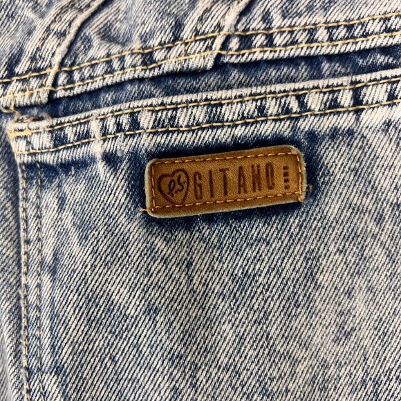 Vintage P.S. Gitano Acid Wash Mom Jeans High Waist Size 12 Reg - Picture 4 of 8